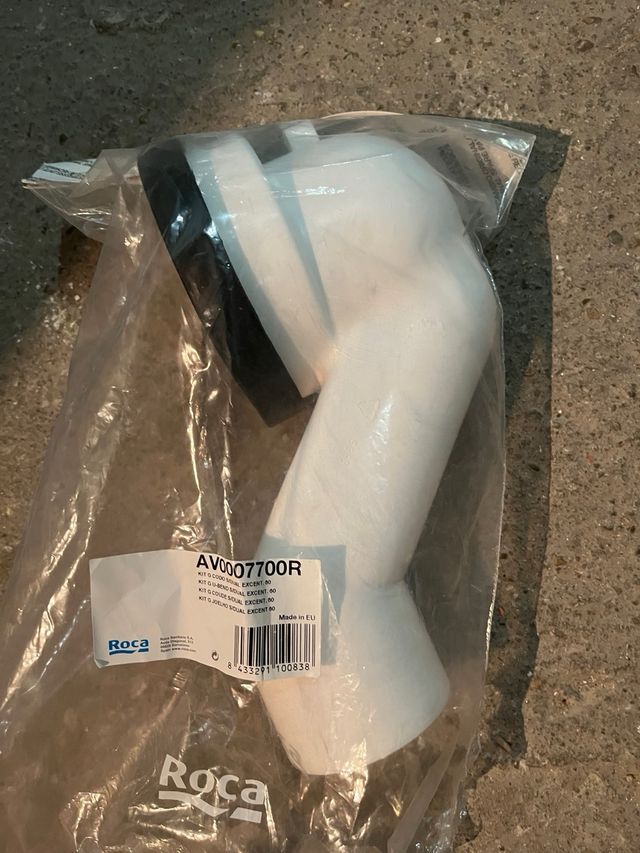 Roca AV0007700R - Codo evacuación salida dual