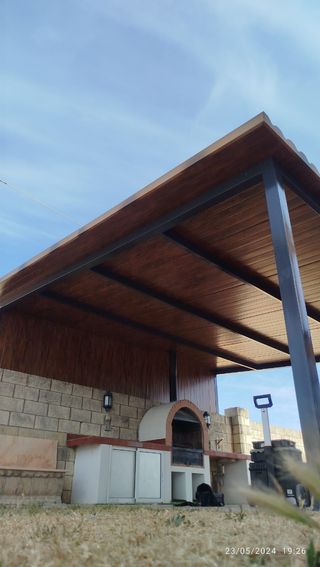 Cubiertas panel sanwich policarbonato