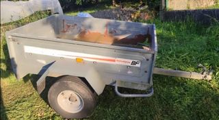 Remolque de 1 eje para restaurar