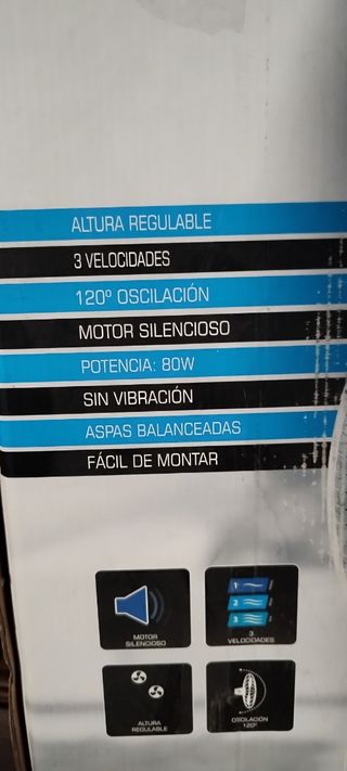 Vendo ventilador por no utilizar
