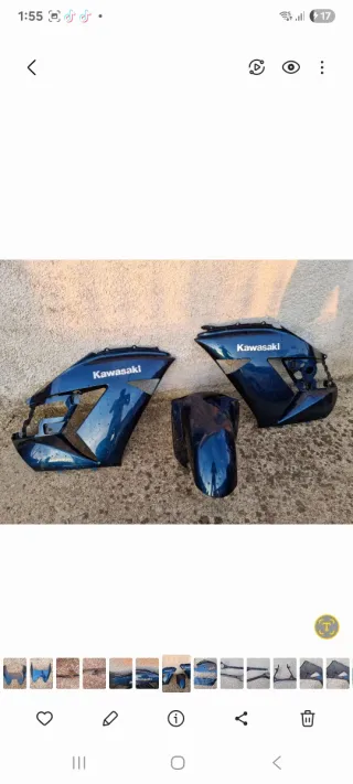 Despiece Kawasaki zzr 1400