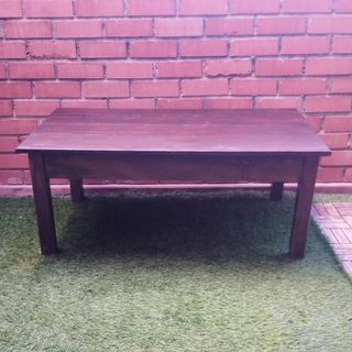 Mesa ratona rústica de madera 