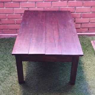 Mesa ratona rústica de madera 
