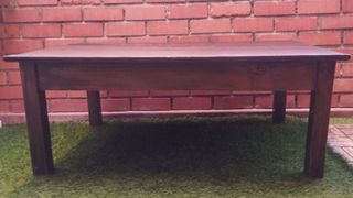 Mesa ratona rústica de madera 