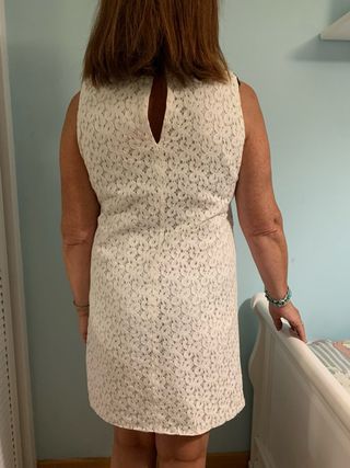 Vestido blanco zara