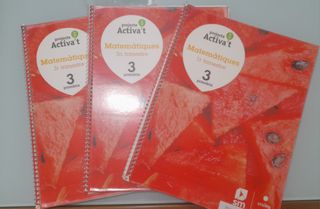 Libros de matemáticas 3r primaria