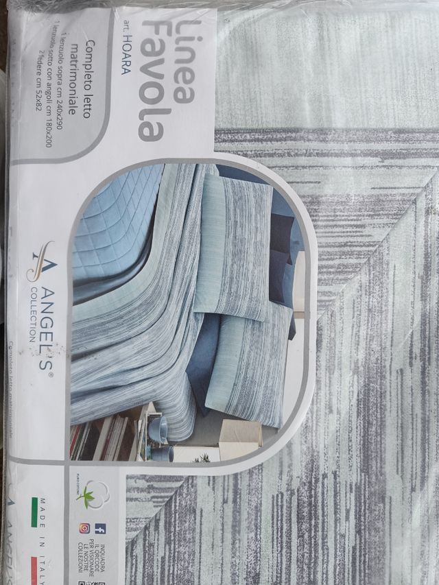 Lenzuola matrimoniali cotone 