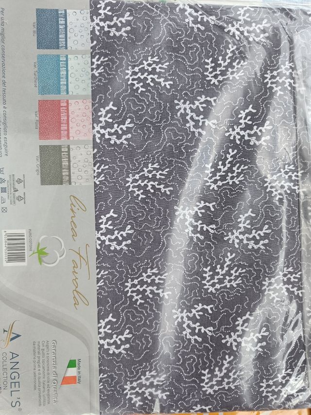 Lenzuola matrimoniali cotone 