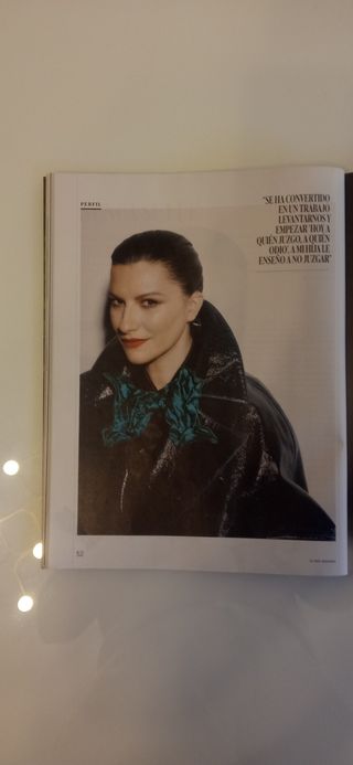 El País Semanal. Laura Pausini.