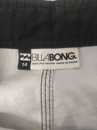 Bañador billabong talla14