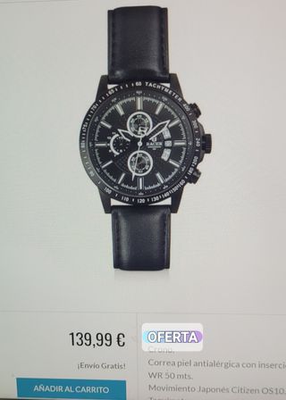 Reloj Racer
