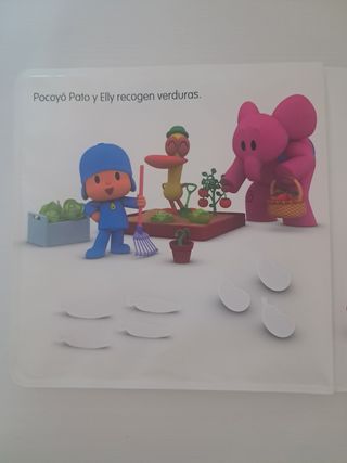 Libro de Baño de Pocoyó con figuras para el baño