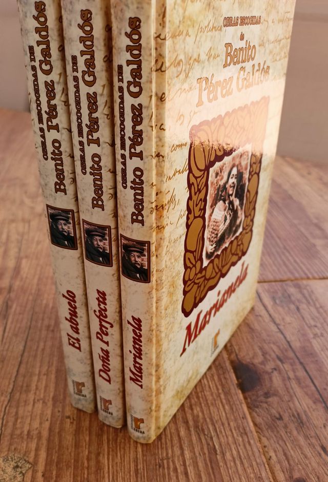 Obras Escogidas de Benito Pérez Galdós (3 libros)