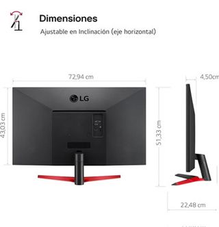 Monitor gaming LG 32"