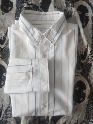 Camisa manga larga de Zara hombre 