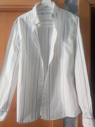 Camisa manga larga de Zara hombre 