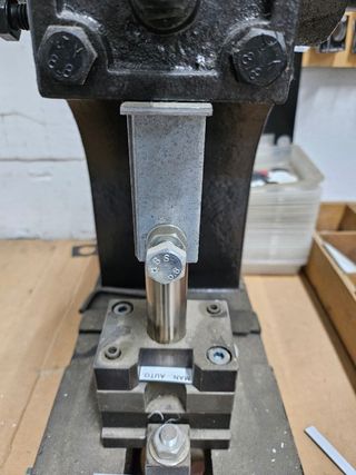 Prensa manual, para placas pulsateria