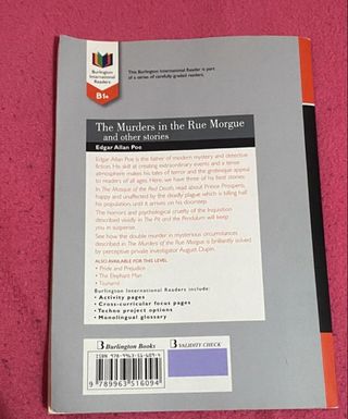 Libro inglés the murders