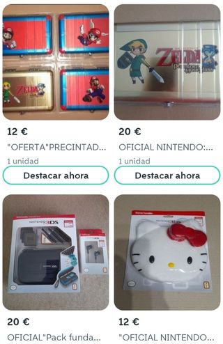 «Nuova» custodia rigida: 3DS, DSI, DS LITE 
