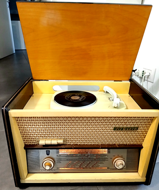 Vis Radio Giradischi A Valvole D'epoca Vintage