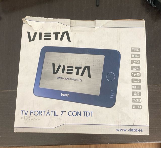 TV portatil 7’’ Con TDT.