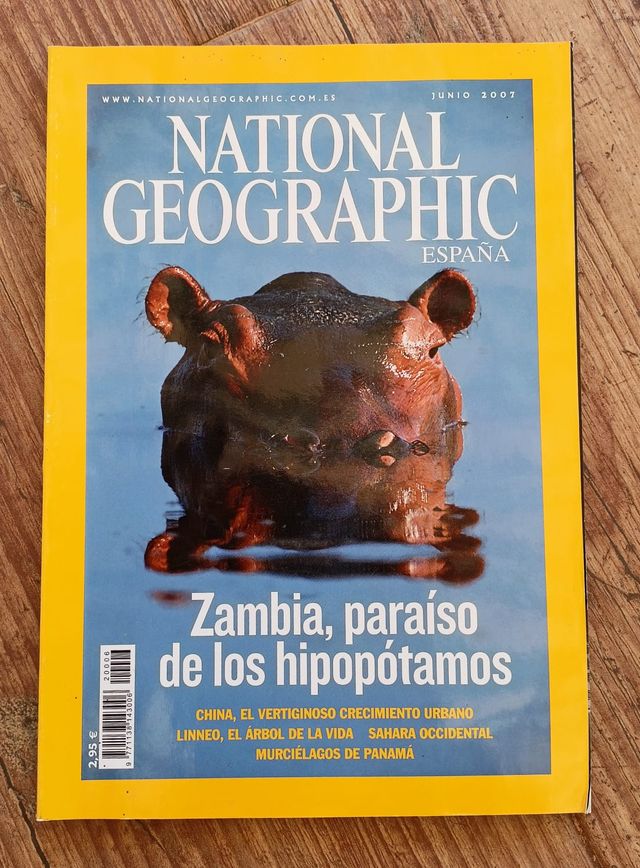 Lote de 4 Revistas National Geographic 2007
