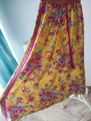 Falda larga de verano. Marca: Flamenco. T. S