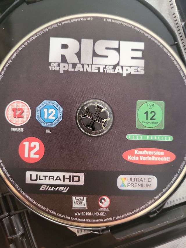 El origen del planeta de los simios 4k