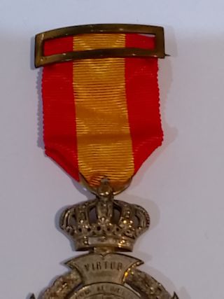 Medalla carlista Carlos VII