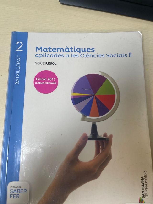 Llibre 2batxillerat Mates CCSSS 