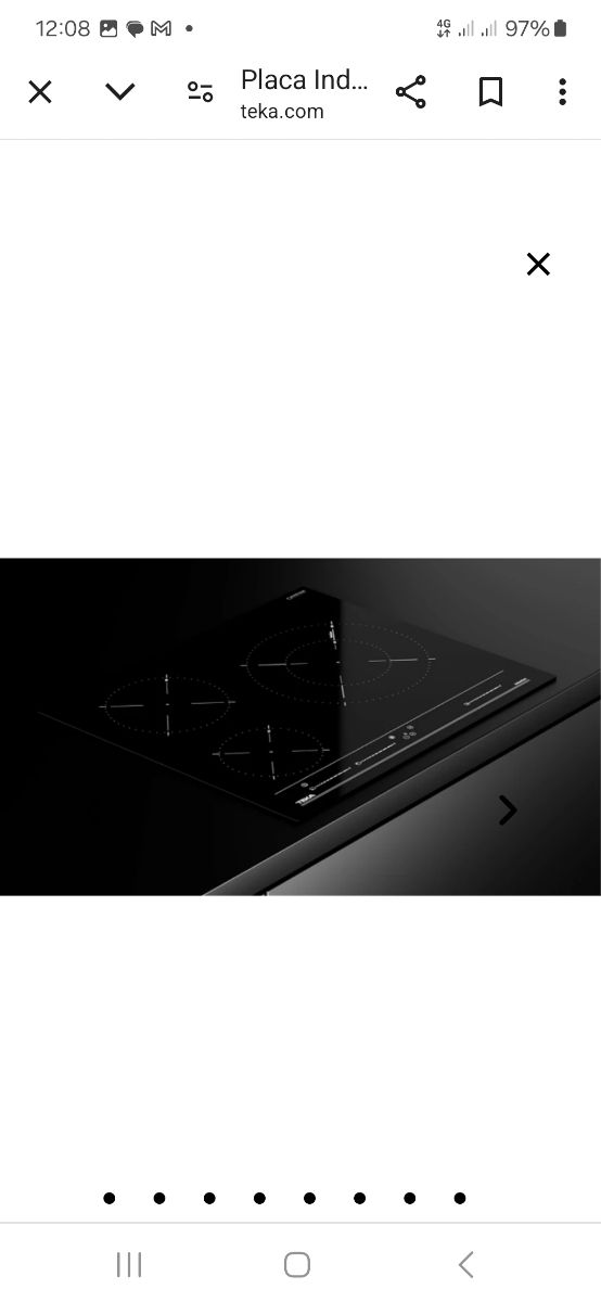 Vitroceramica inducción Teka