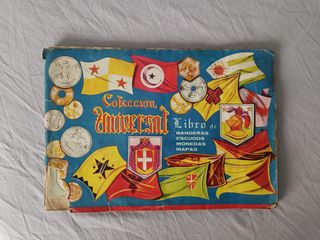 Libro de banderas, escudos, monedas y mapas