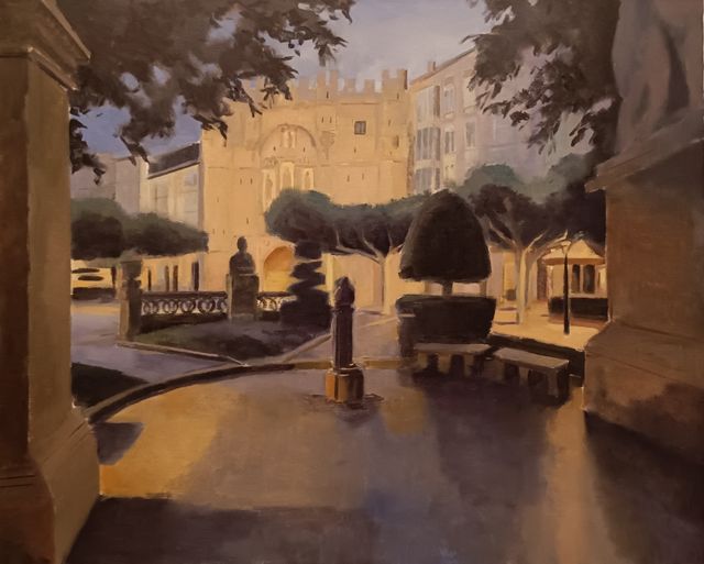 Cuadro "Arco de Santa María de Burgos"