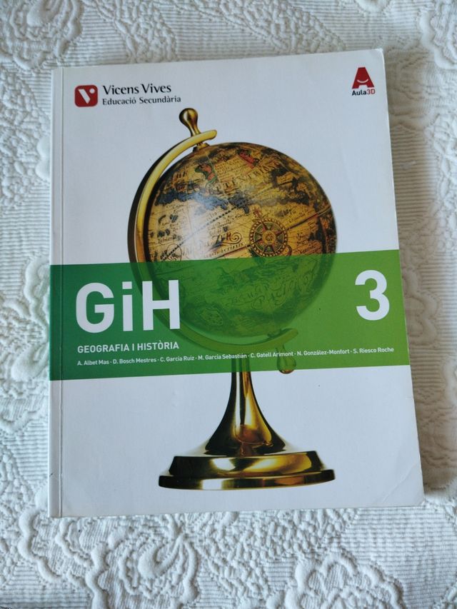 Libro di geografia e storia. 3 ESO