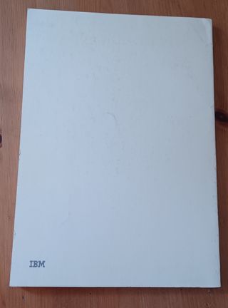 Quaderno IBM per corso formazione AS/400