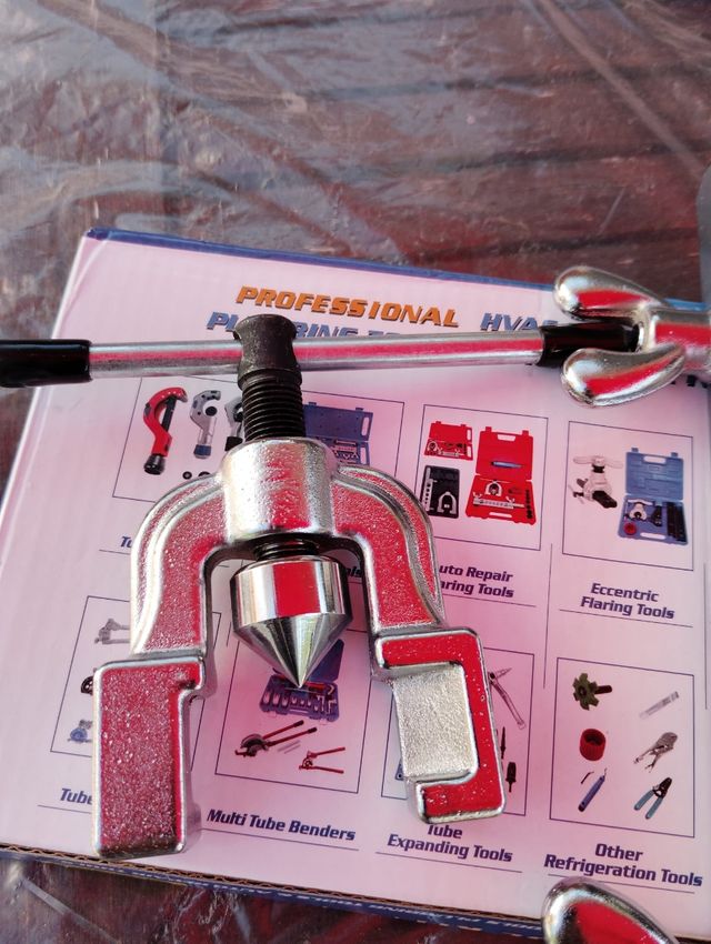 Abocardador para tubos de cobre