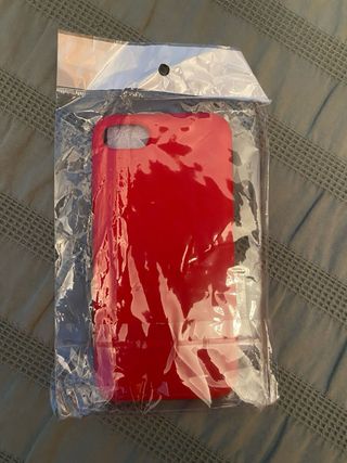 Funda iphone 7 y 8 roja