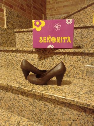 Zapatos tacón mujer 