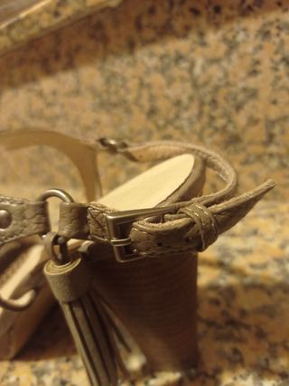 Sandalias tacón mujer 