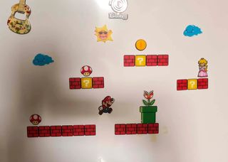 Imanes para la nevera super mario bros