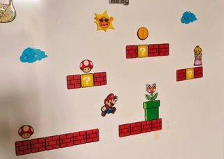 Imanes para la nevera super mario bros