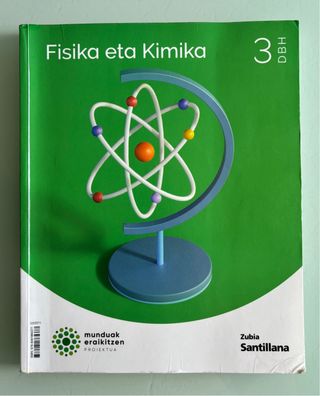 Libro de texto FISIKA eta KIMIKA DBH3