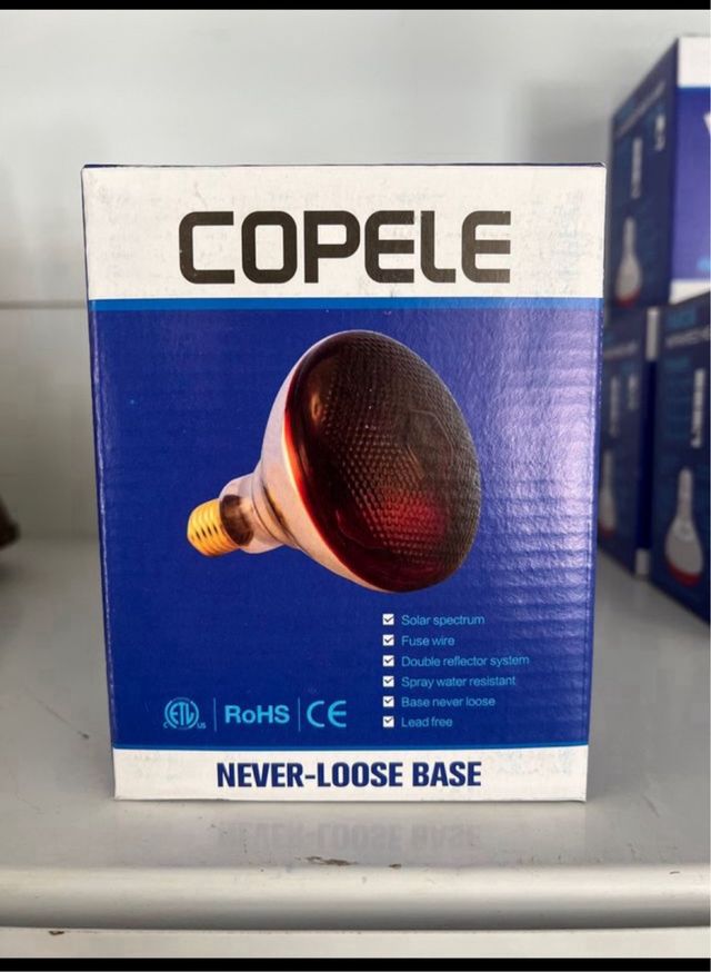 Bombilla infrarroja copele