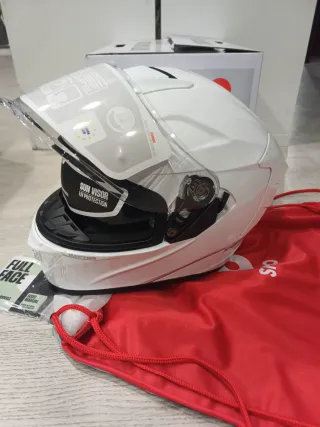 Casco integral SHIRO RAPTOR Blanco Brillo