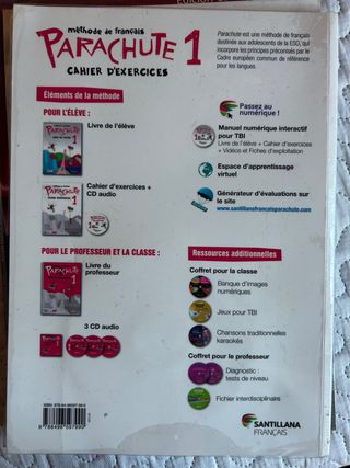 Libro de frances de 1° de la ESO