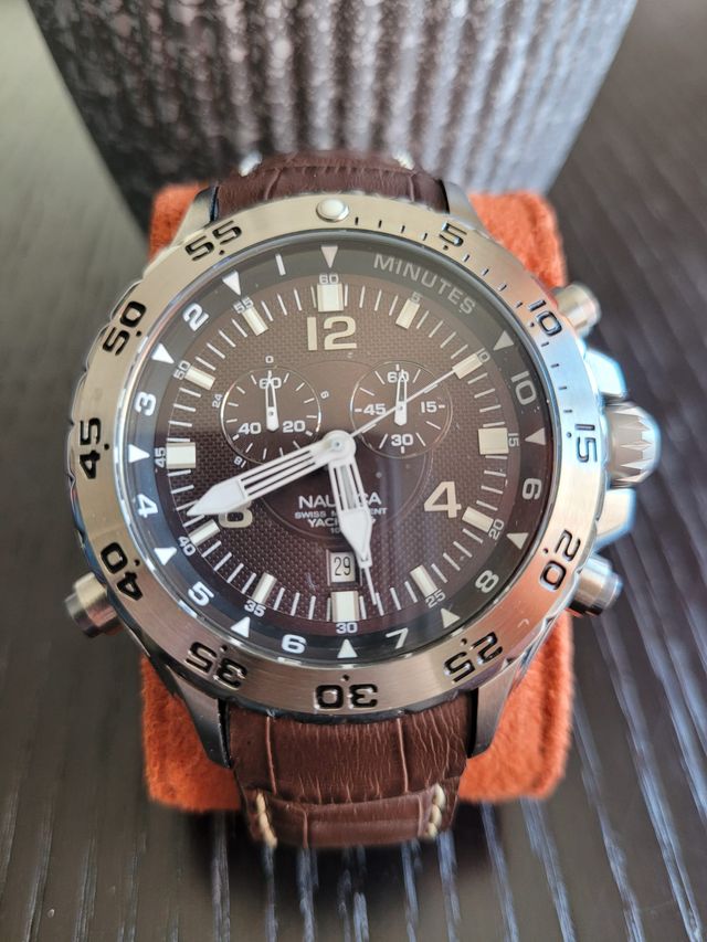 Relógio novo "Náutica"