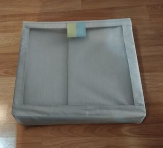 Caja de tela de almacenaje