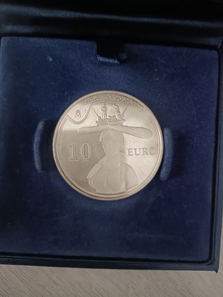 Moneda 10eur Salvador Dalí
