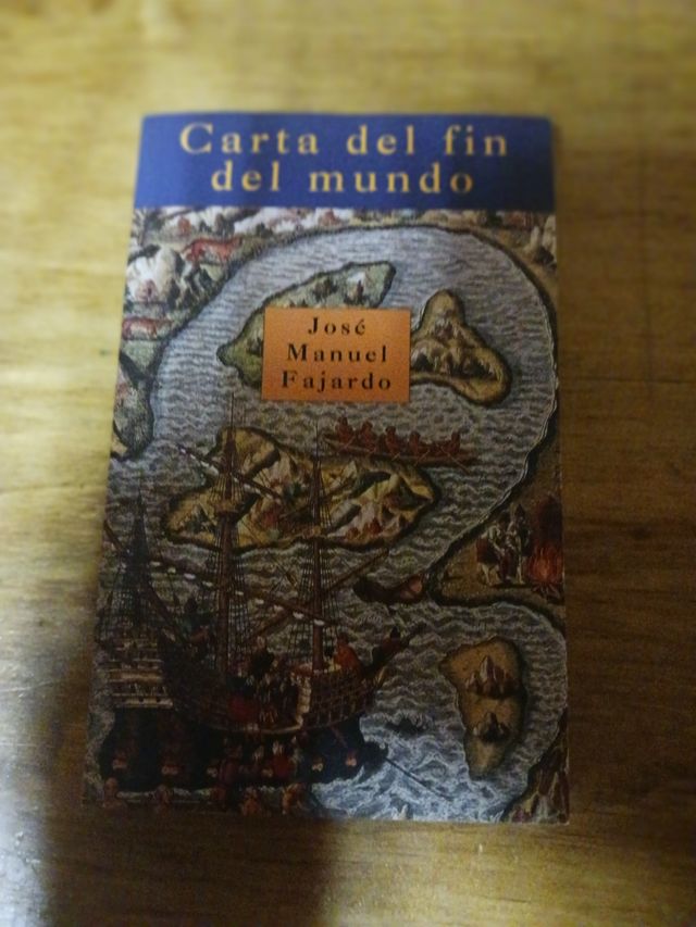 Novela "Carta del fin del mundo".