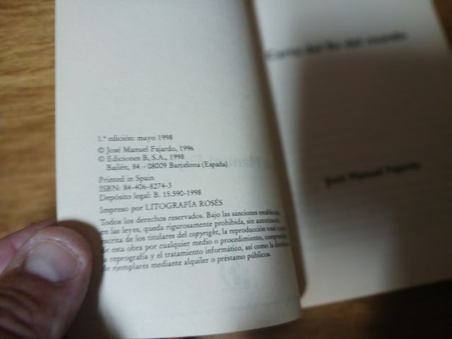 Novela "Carta del fin del mundo".